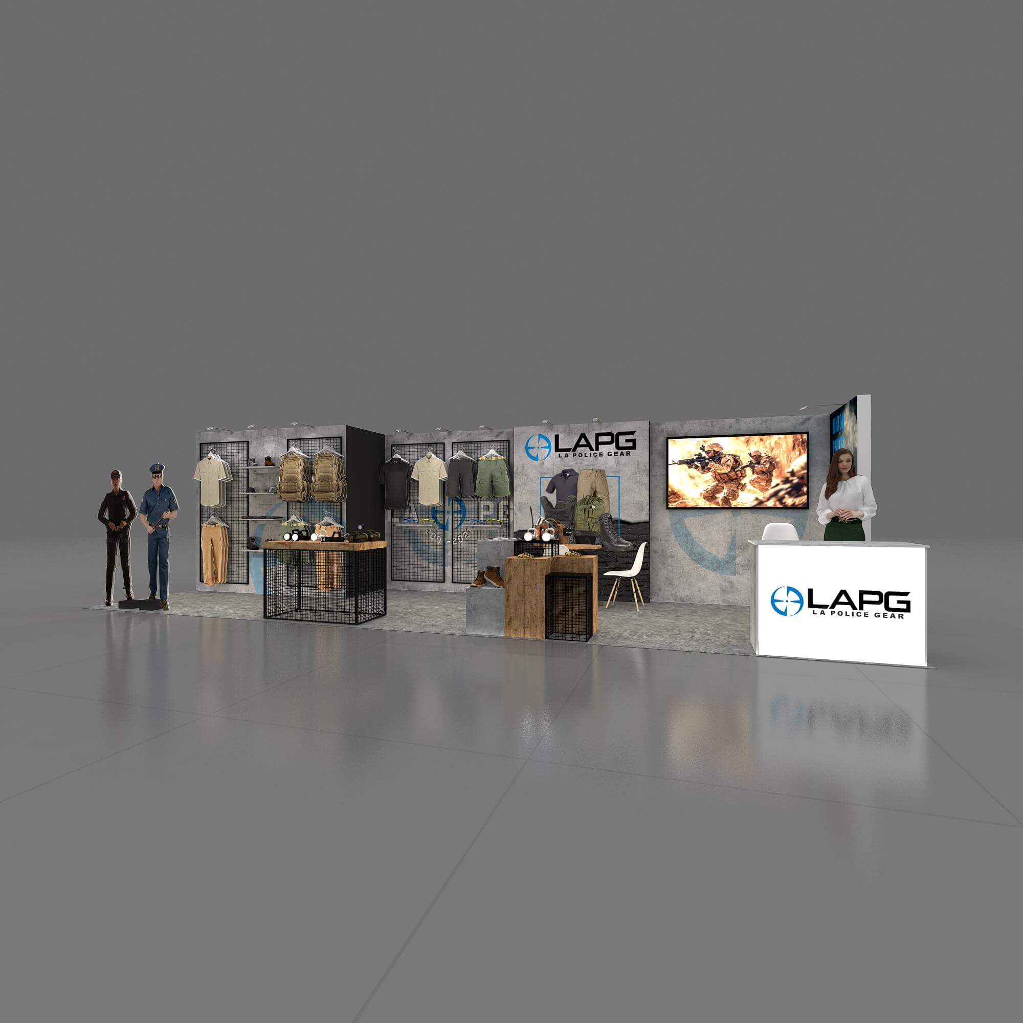 10x30 booth rental YRLU1030 25 - image2