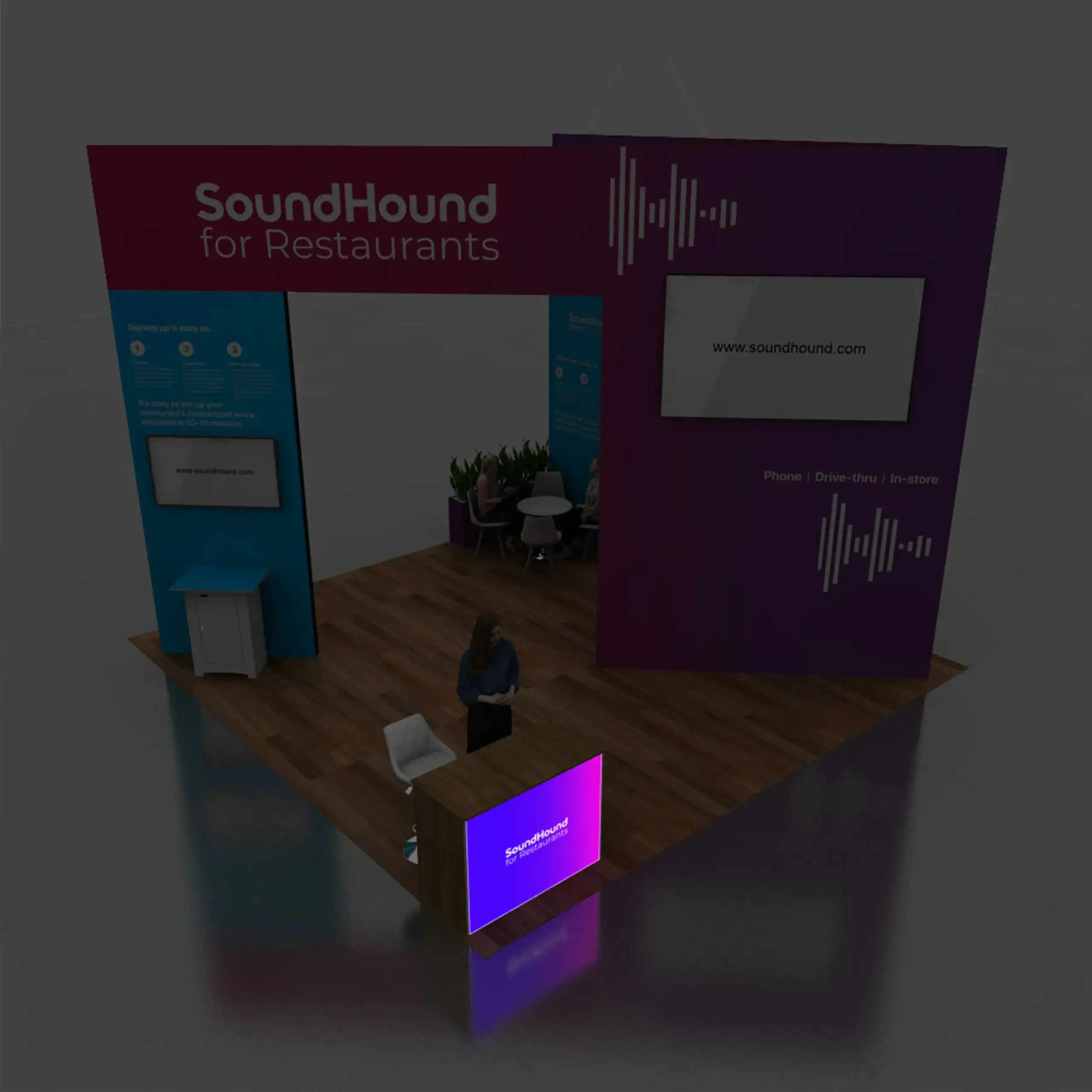20x20 booth rental YRLU2020 20 - image3