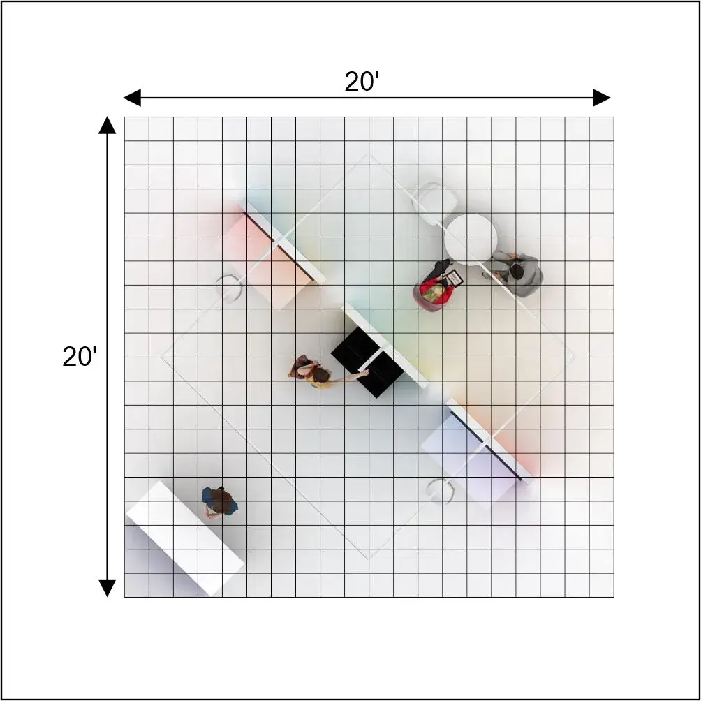 20x20 booth rental GRLU2020 188 - image7