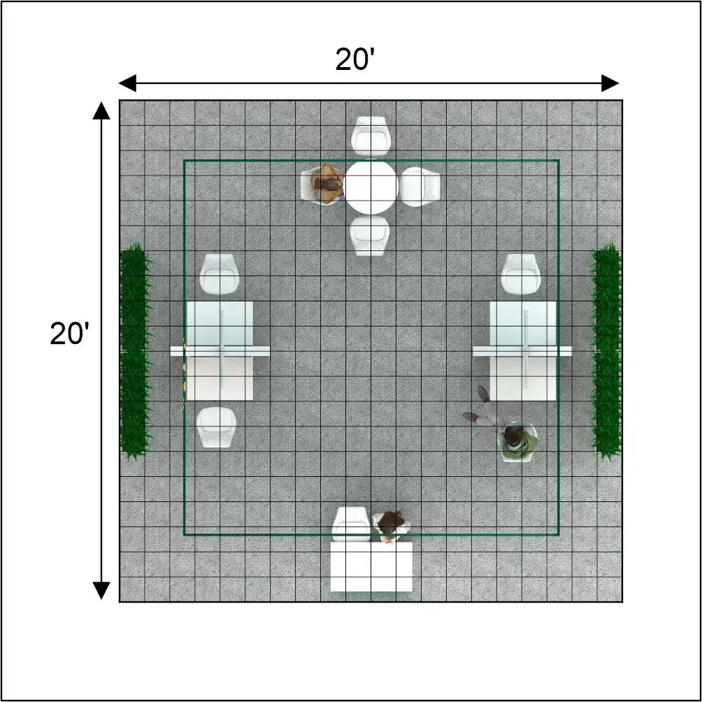 20x20 booth rental GRLU2020 182 - image5