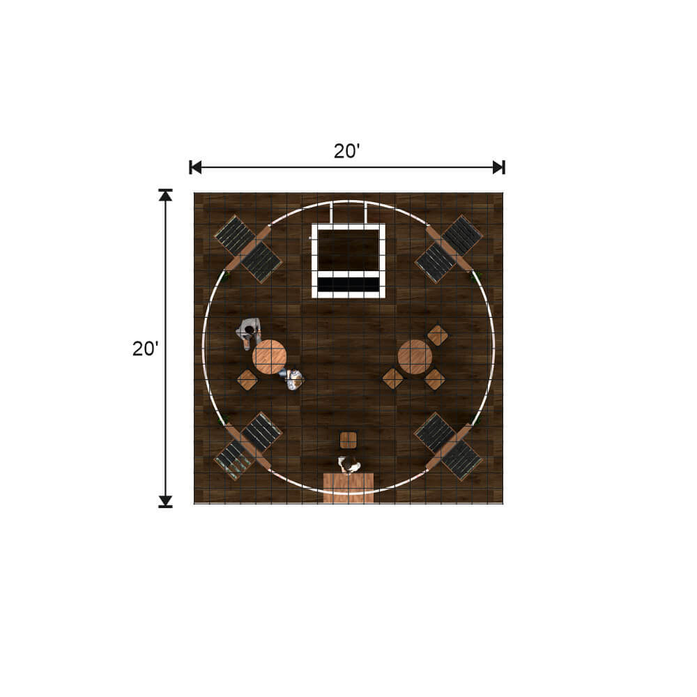 20x20 booth rental RLU2020 25 - image13