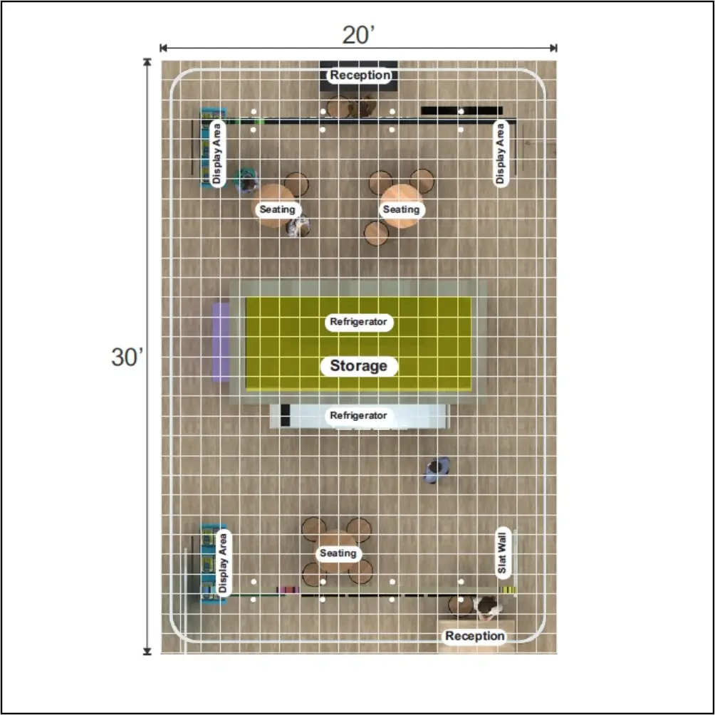 20x30 booth rental BRLU2030 13 - image17