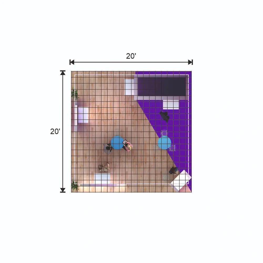 20x20 booth rental YRLU2020 53 - image14