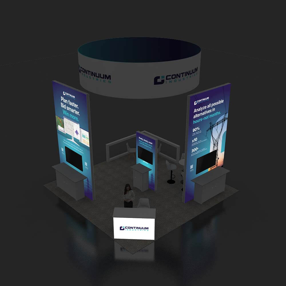 20x20 booth rental GRLE2020 17 - image8