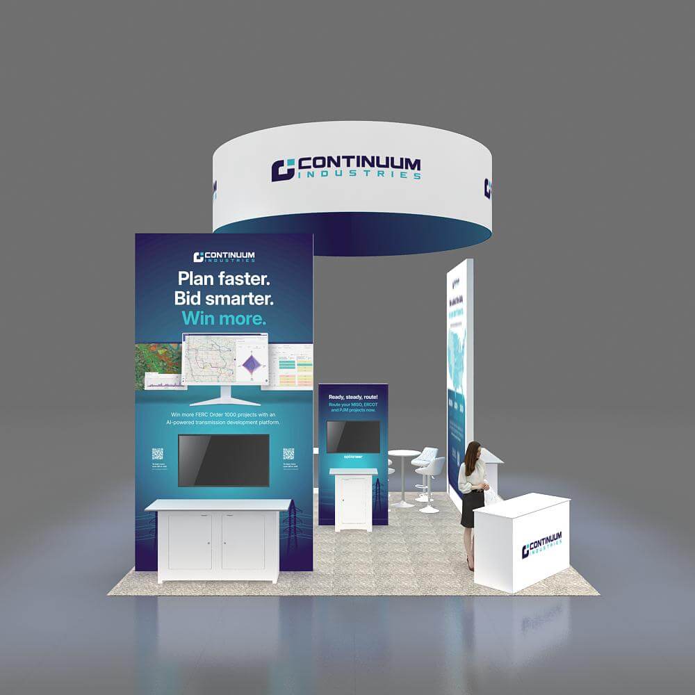 20x20 booth rental GRLE2020 17 - image2