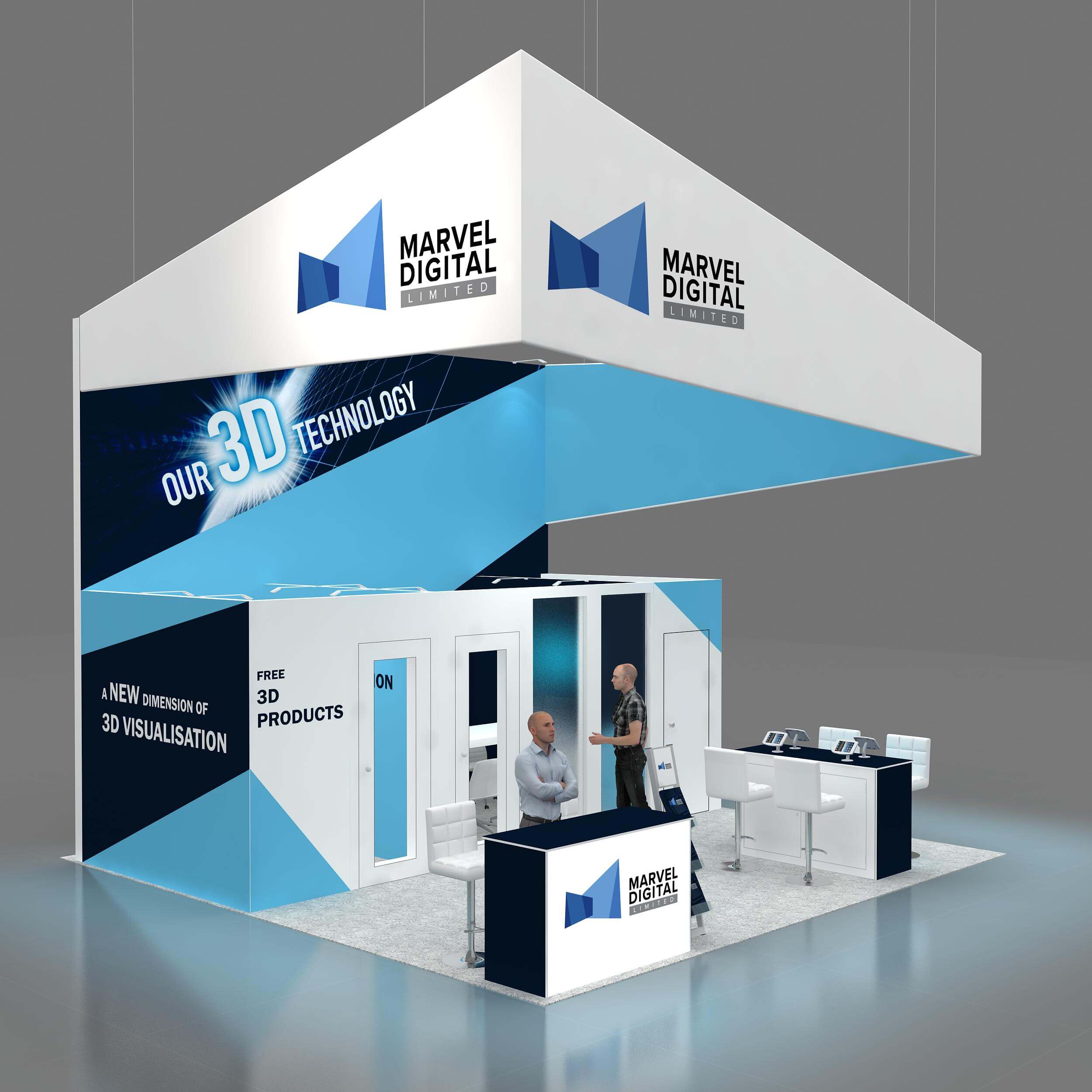 20x20 booth rental YRLU2020 125 - image2