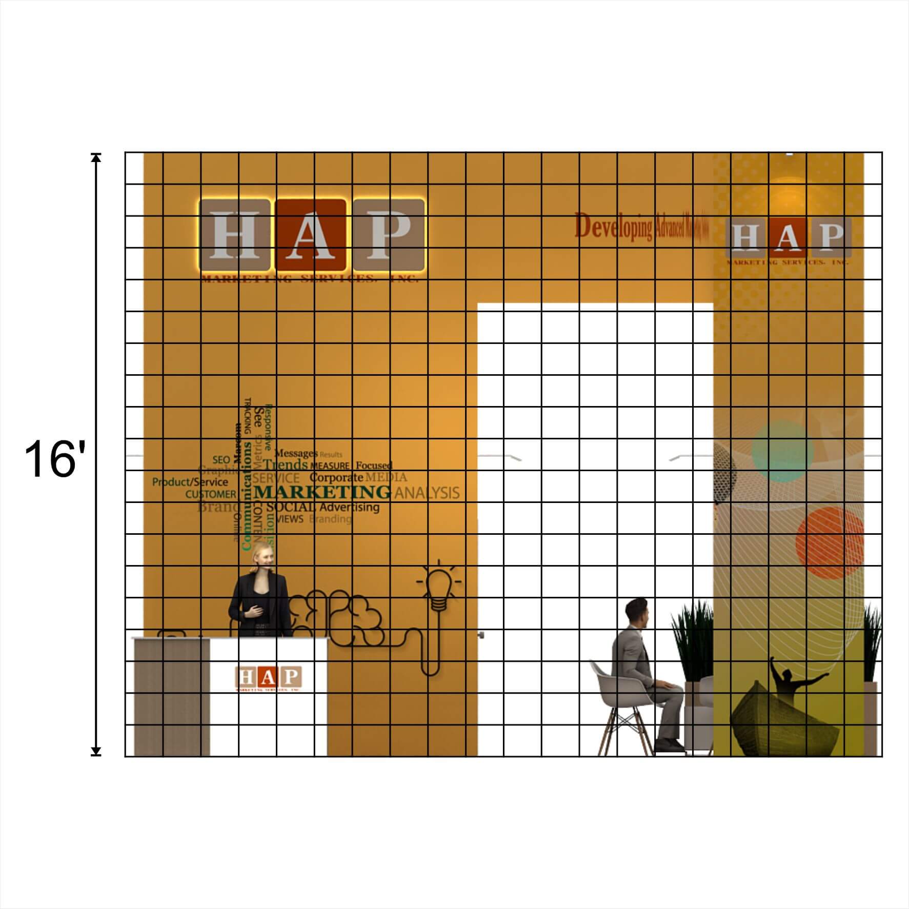 20x20 booth rental YRLU2020 28 - image11