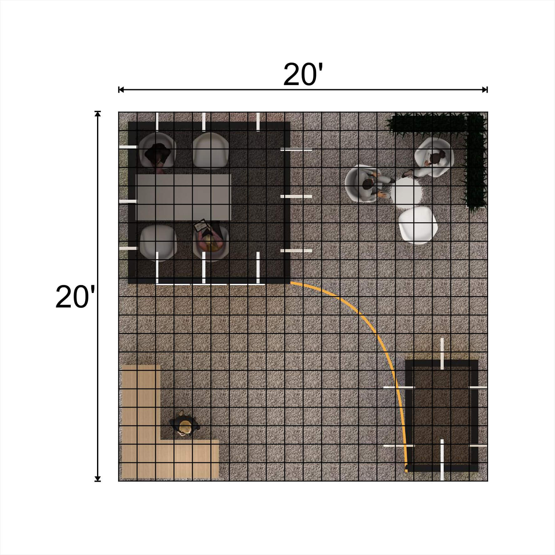 20x20 booth rental YRLU2020 28 - image12