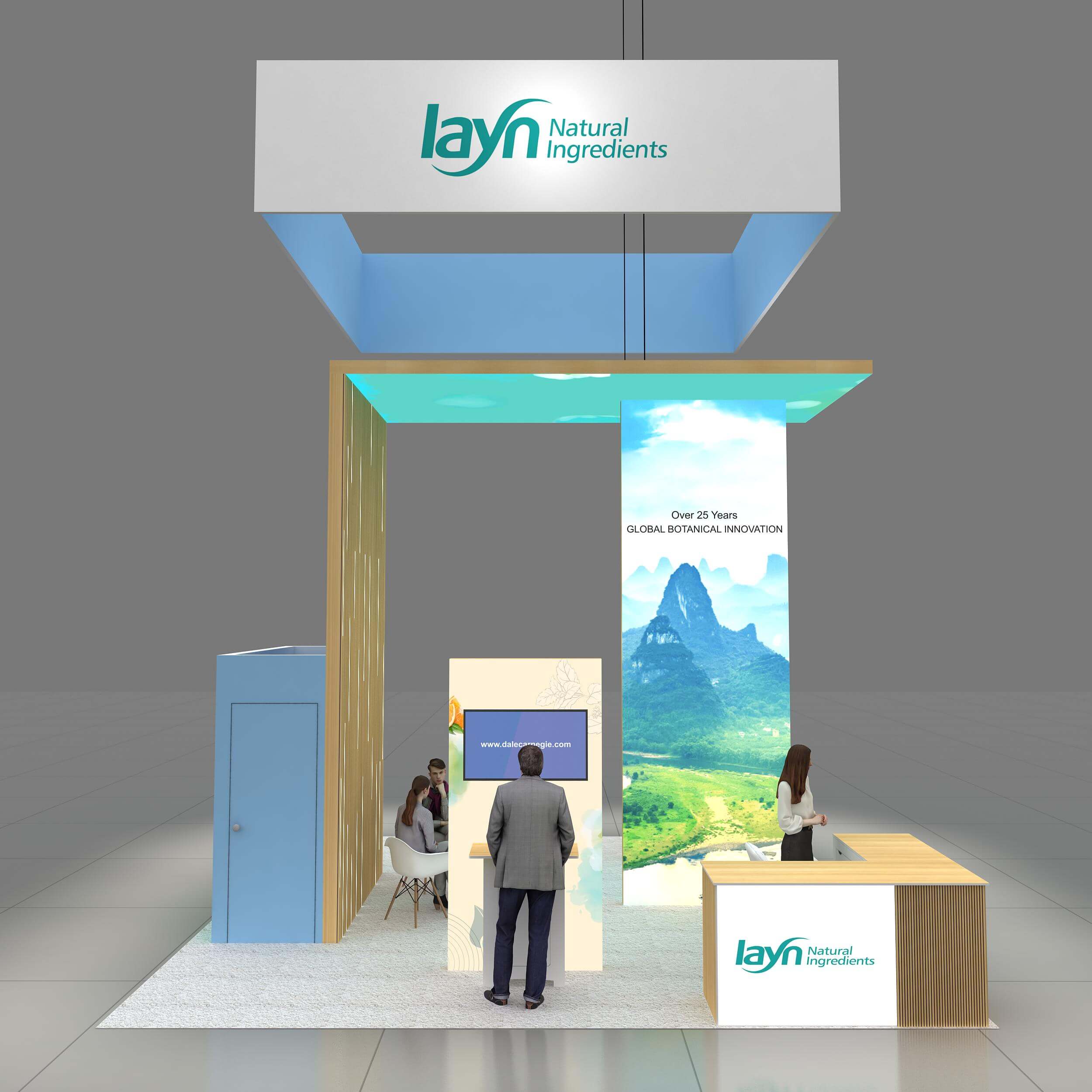 20x20 booth rental YRLU2020 31 - image1
