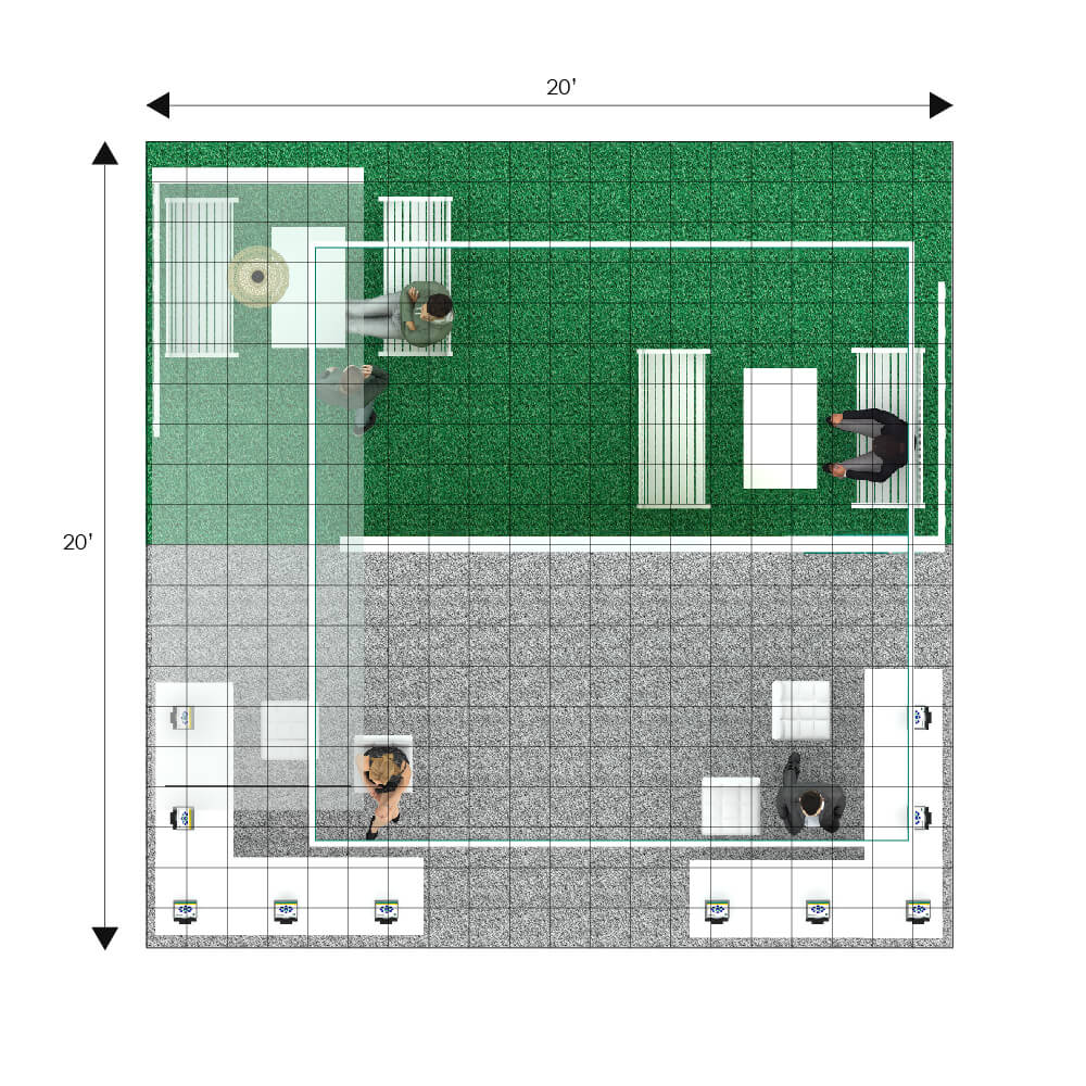 20x20 booth rental YRLU2020 64 - image15