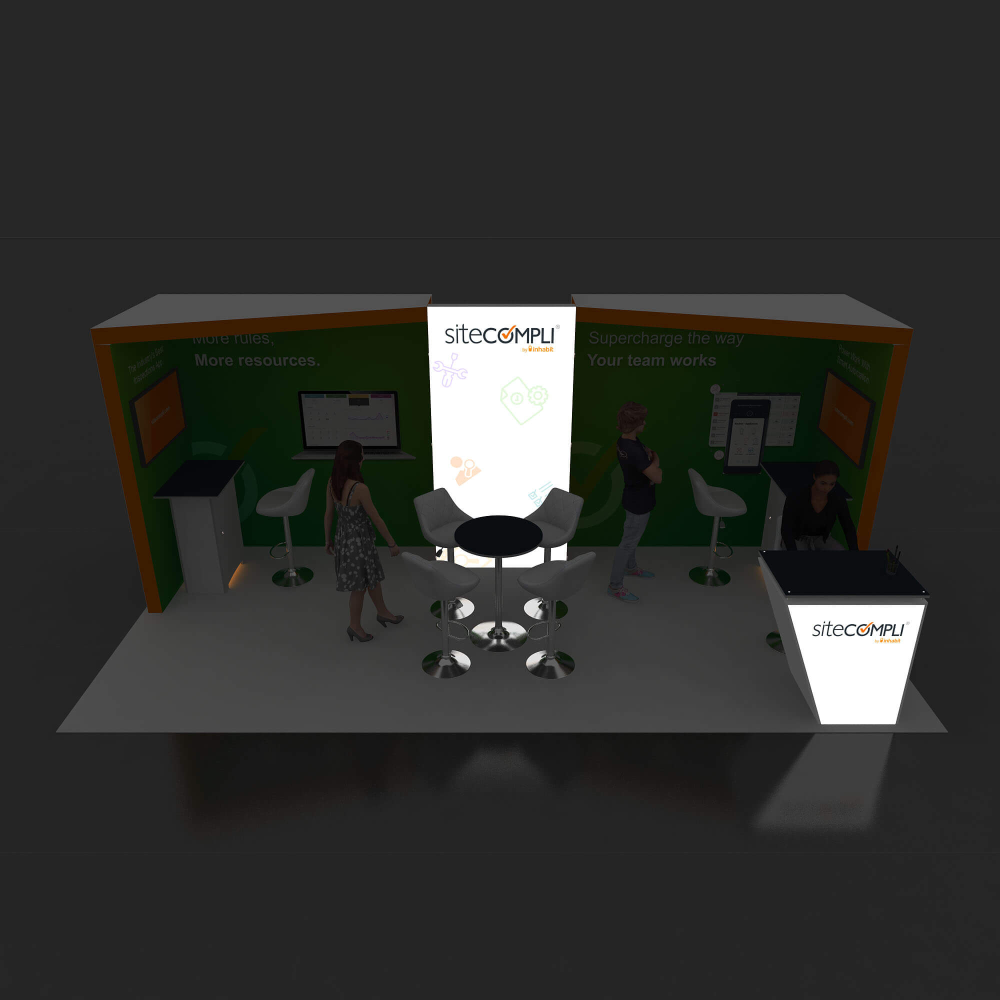 10x20 booth rental GRLU1020 25 - image5