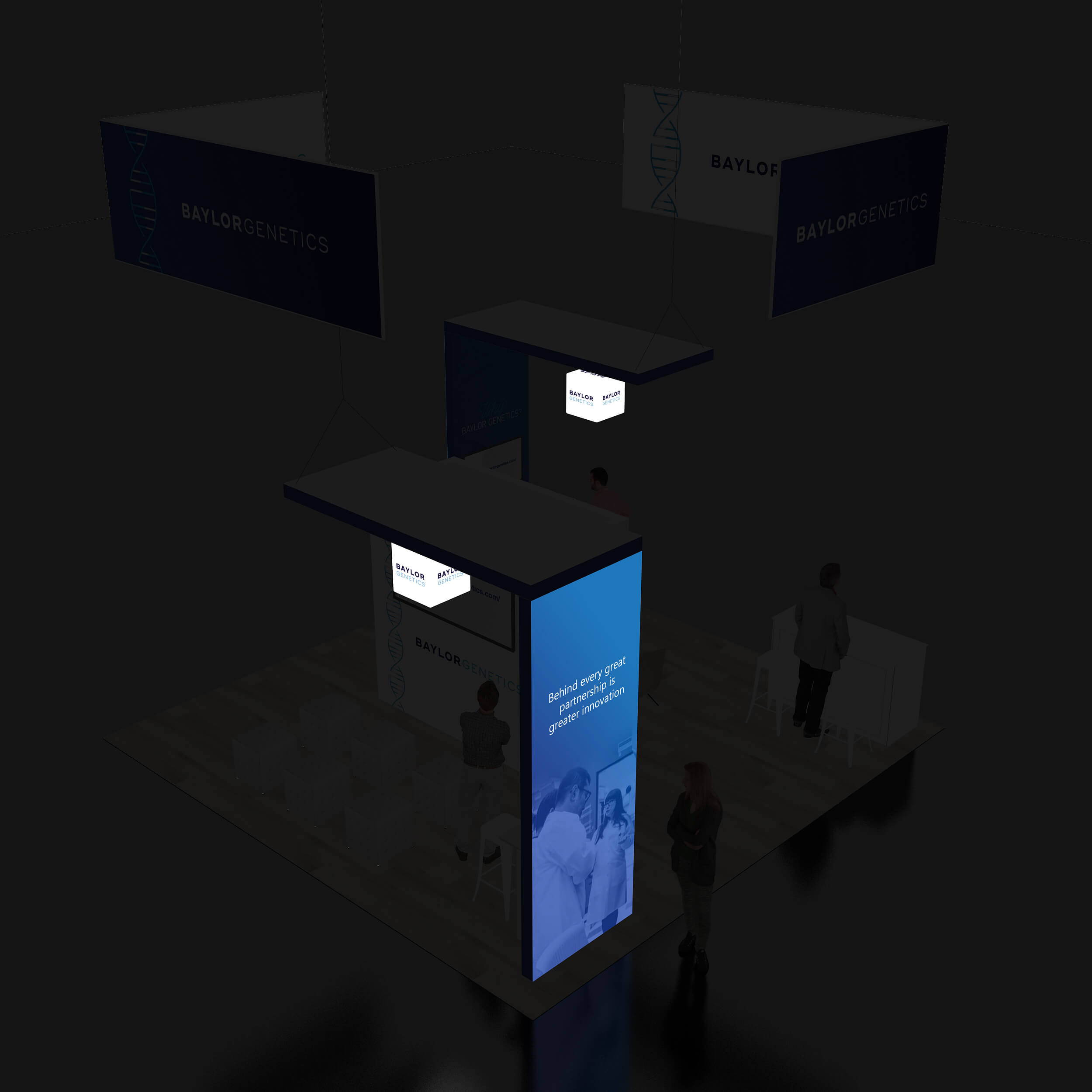 20x20 booth rental GRLU2020 120 - image8