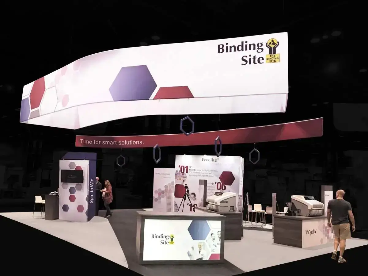 20'x50' Trade Show Exhibit - Binding Site