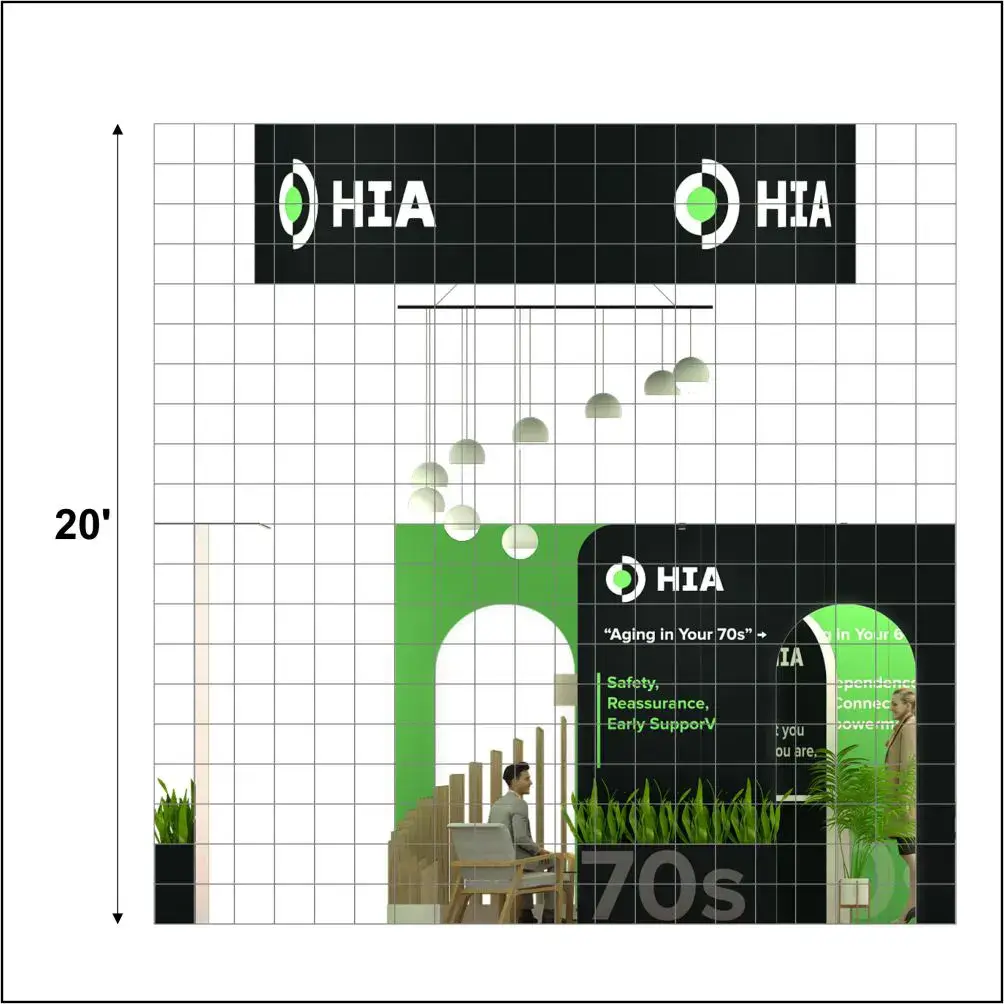 20x20 booth rental BRLU2020 160 - image13