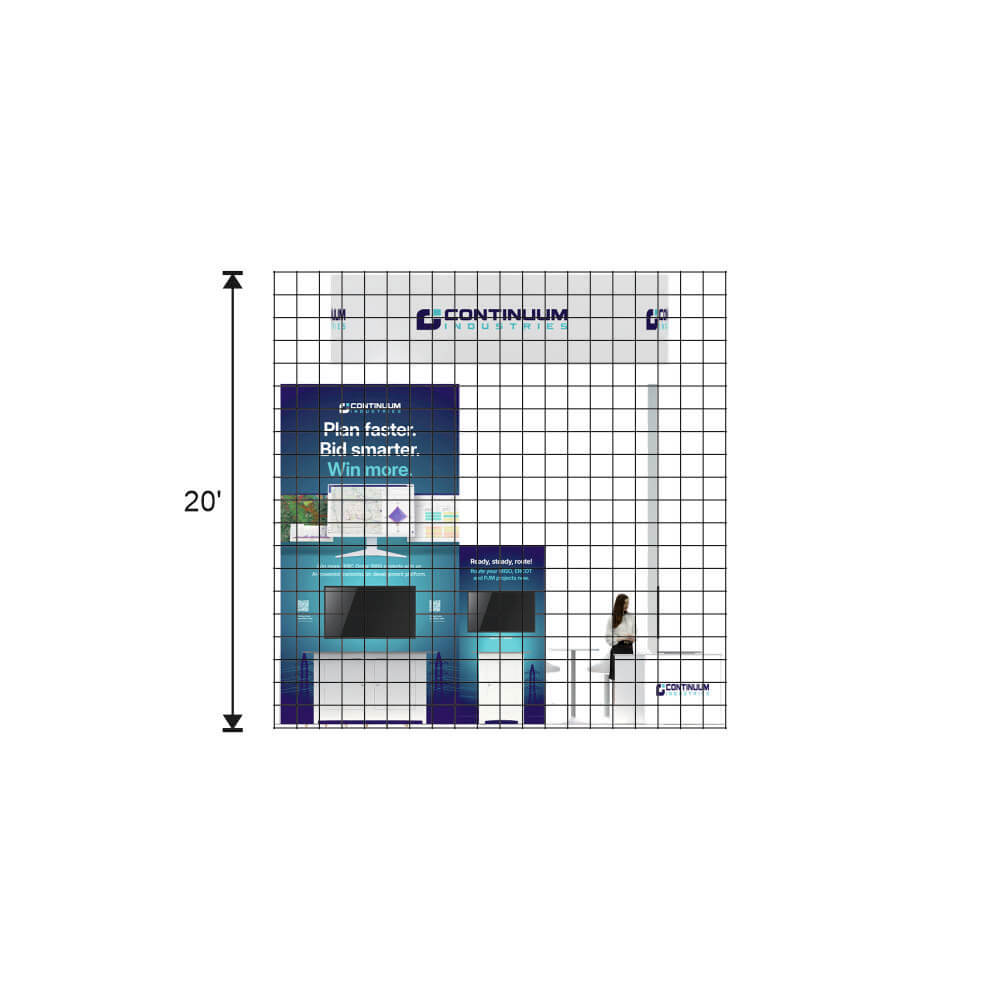 20x20 booth rental GRLE2020 17 - image10
