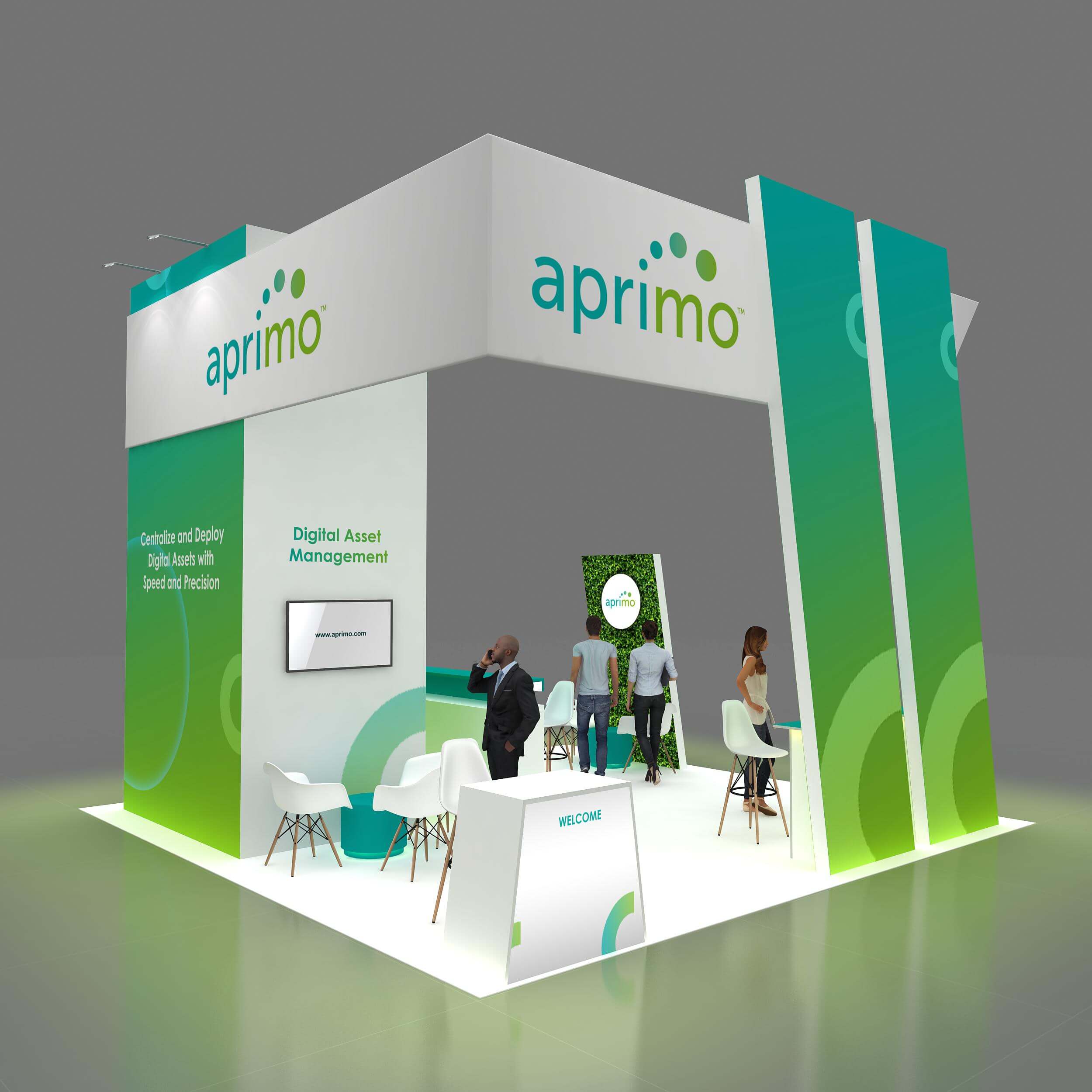 20x20 booth rental GRLU2020 172 - image1