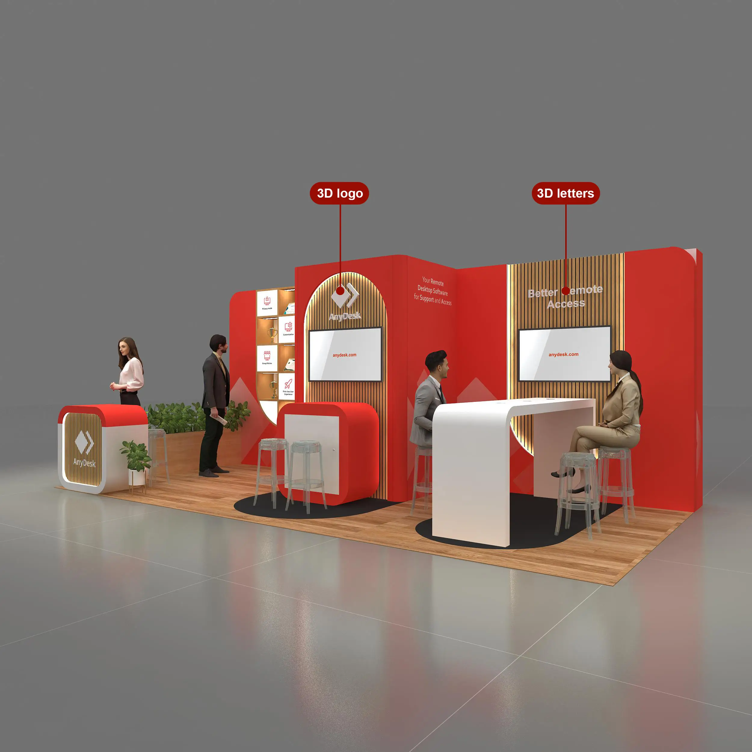 10x20 booth rental BRLU1020 148 - image3