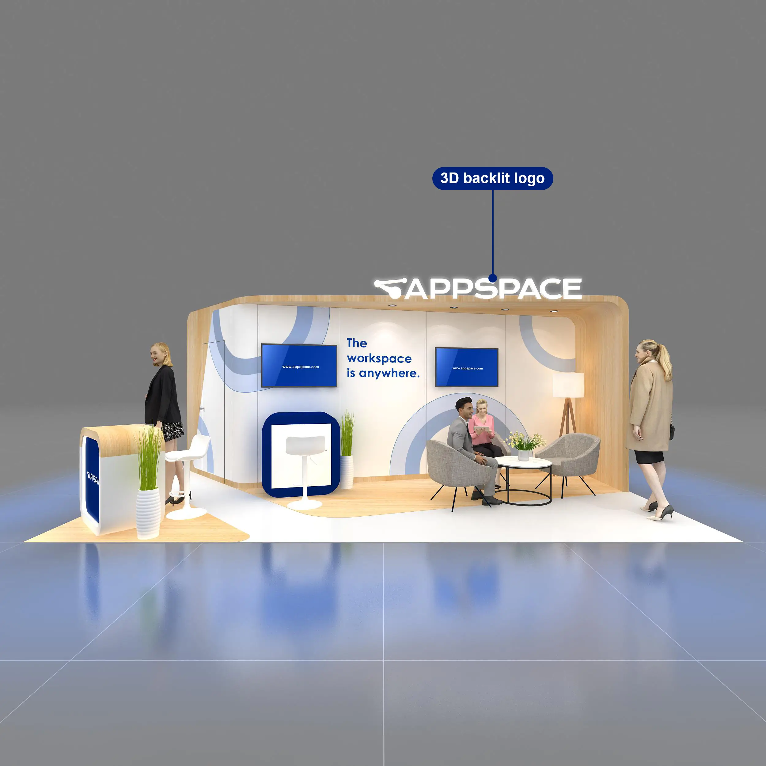 10x20 booth rental BRH1020 02 - image2