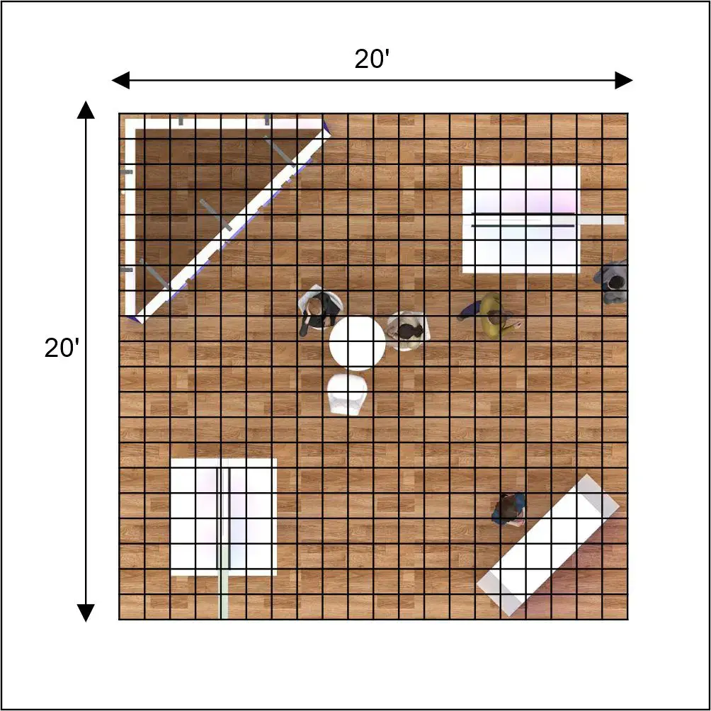 20x20 booth rental GRLE2020 23 - image10