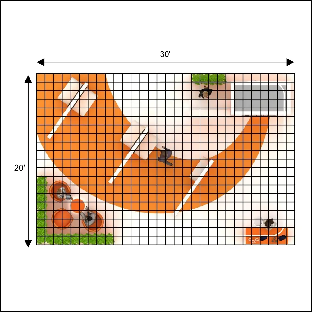 20x30 booth rental BRLU2030 36 - image13