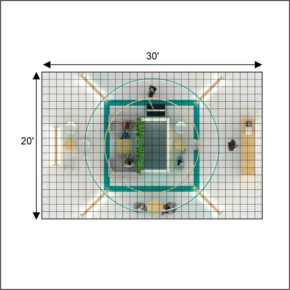 20x30 booth rental BRLU2030 34 - image15