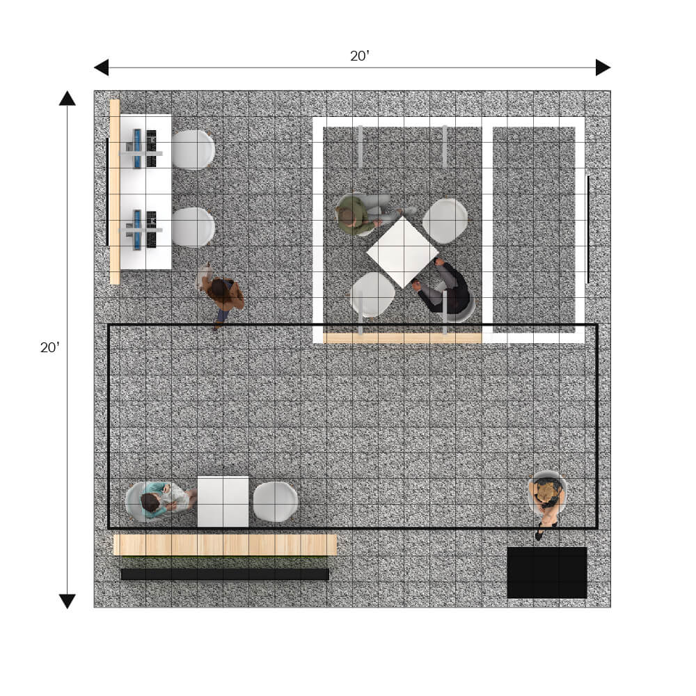 20x20 booth rental YRLU2020 159 - image11