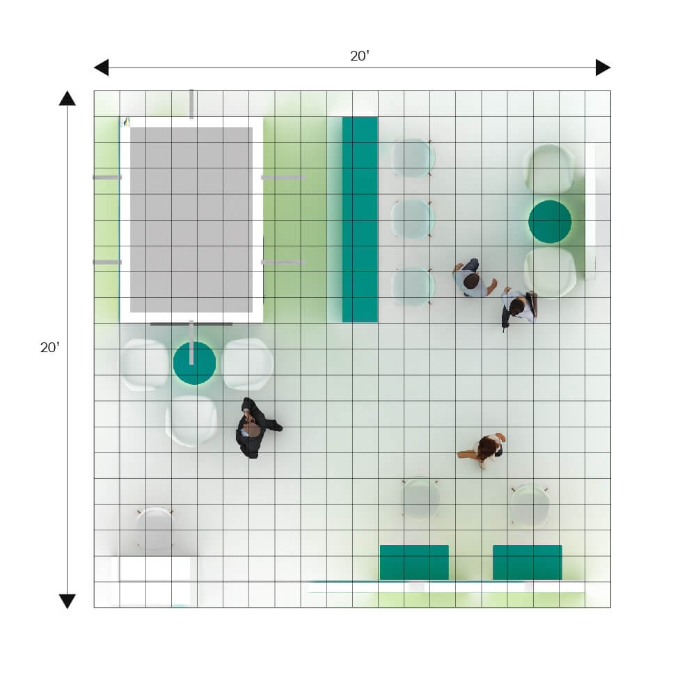 20x20 booth rental GRLU2020 172 - image14