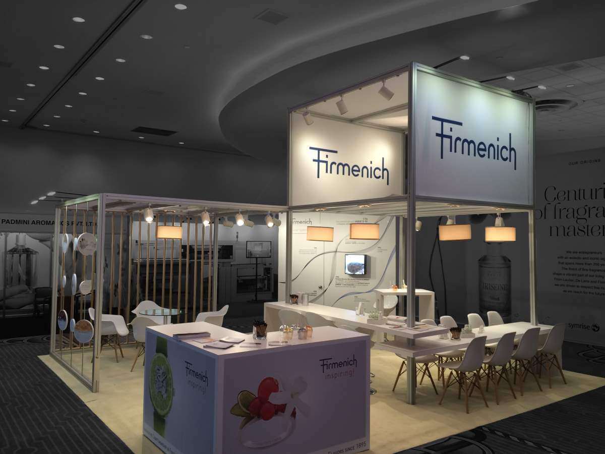 Conference booth solutions - Firmenich