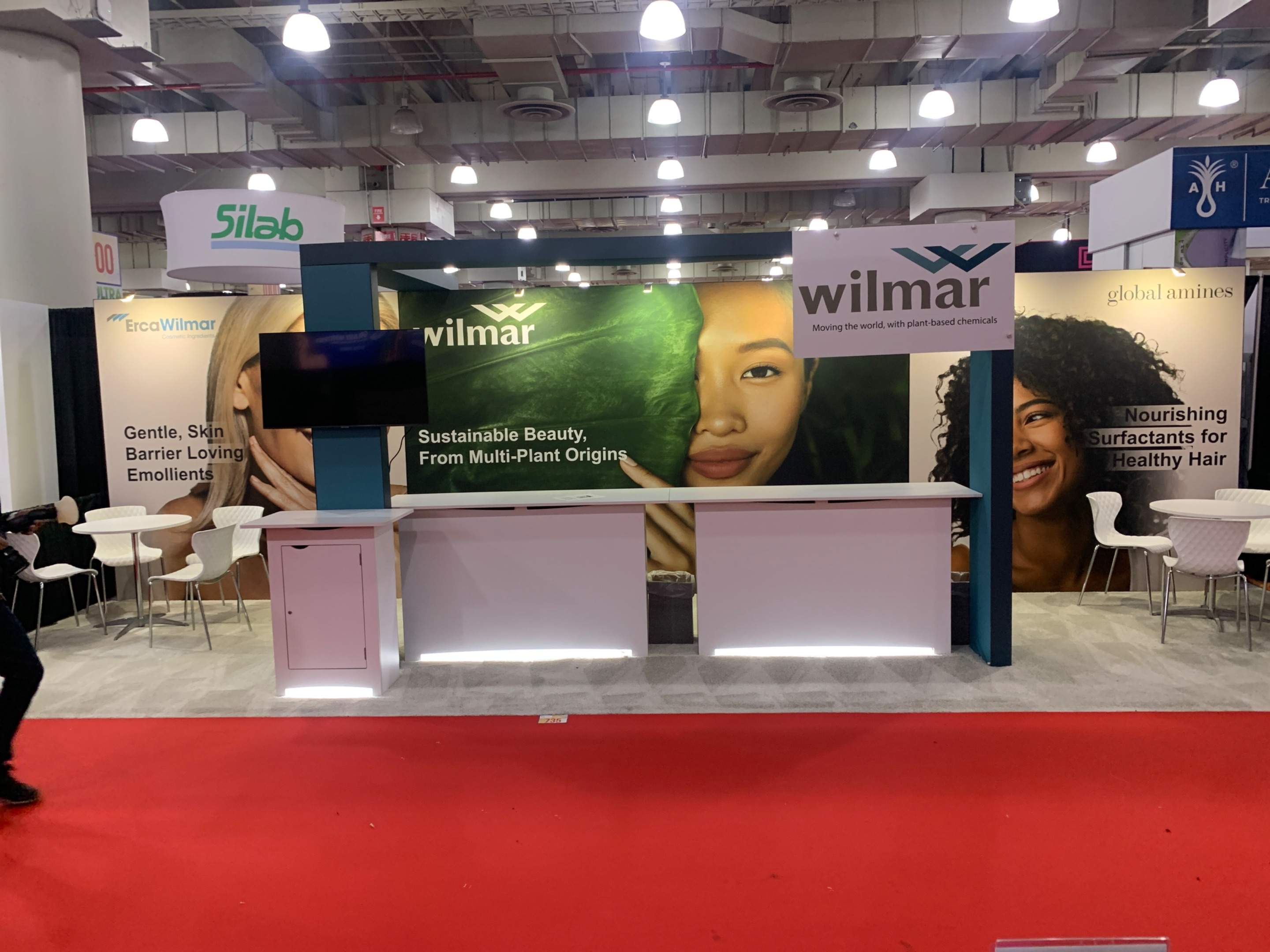 Wilmar 10x30 trade show display rentals at NYSCC Suppliers Day