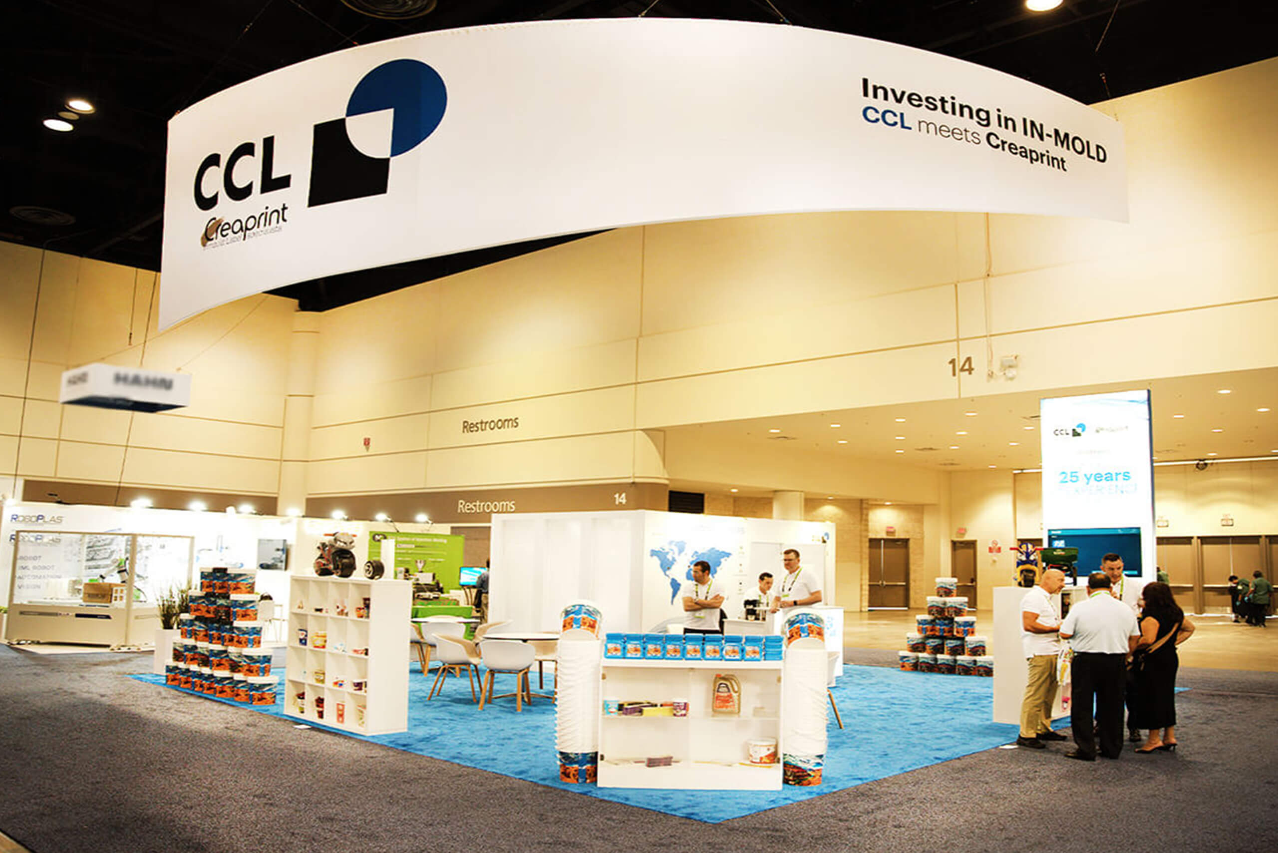 CCL 30x30 custom trade show exhibit rentals at NPE show