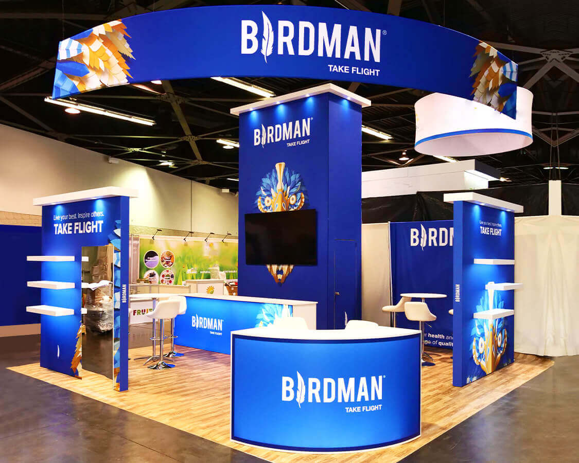 20×20 Trade Show Exhibit AT Natural Products Expo West Show
