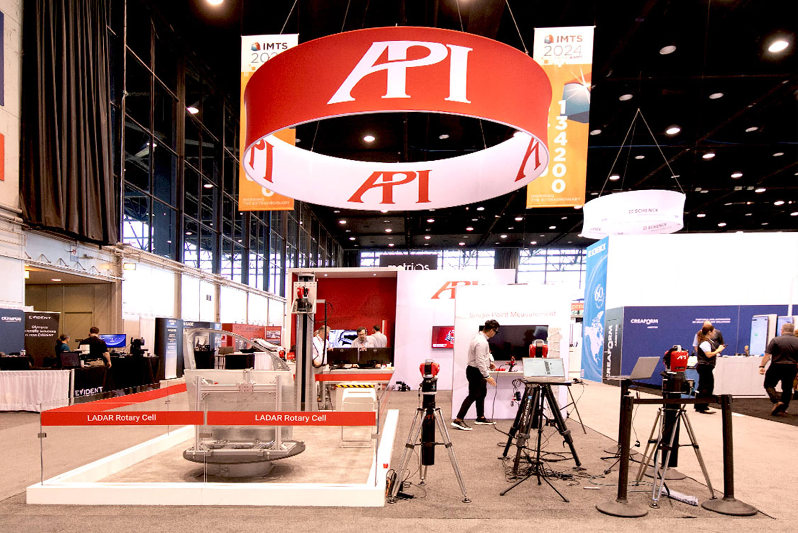 API 20x40 trade show exhibit rental at IMTS Show
