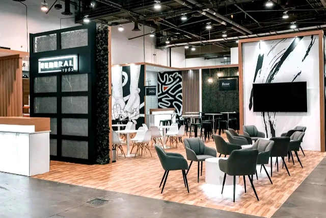 Federal Realty 40x50 trade show booth rentals at ICSC show