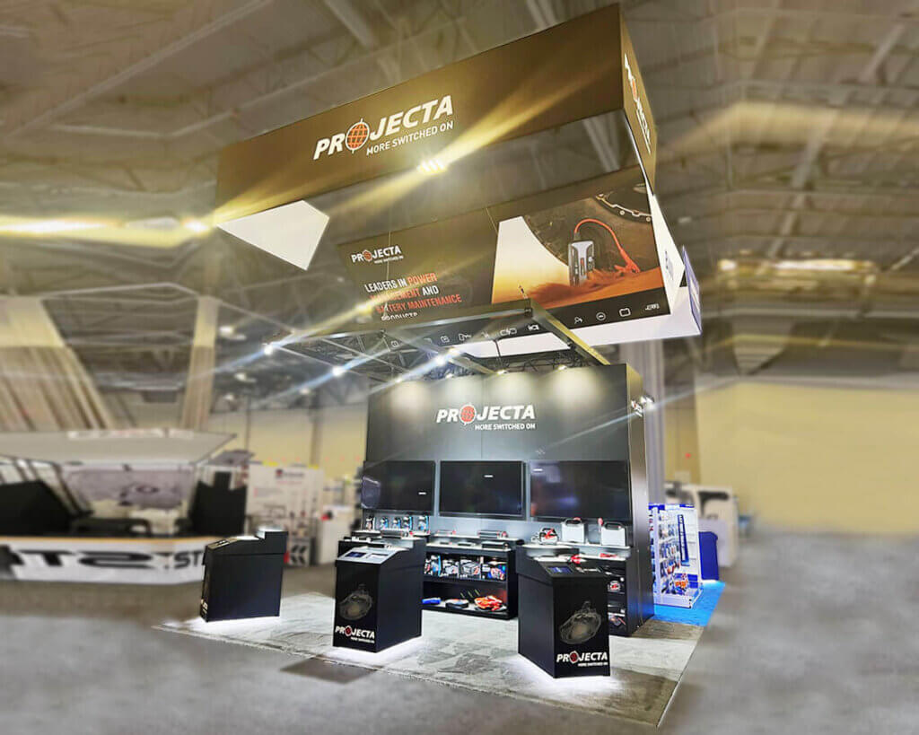 20x30 TRADE SHOW BOOTH RENTAL at AAPEX, Las Vegas, NV