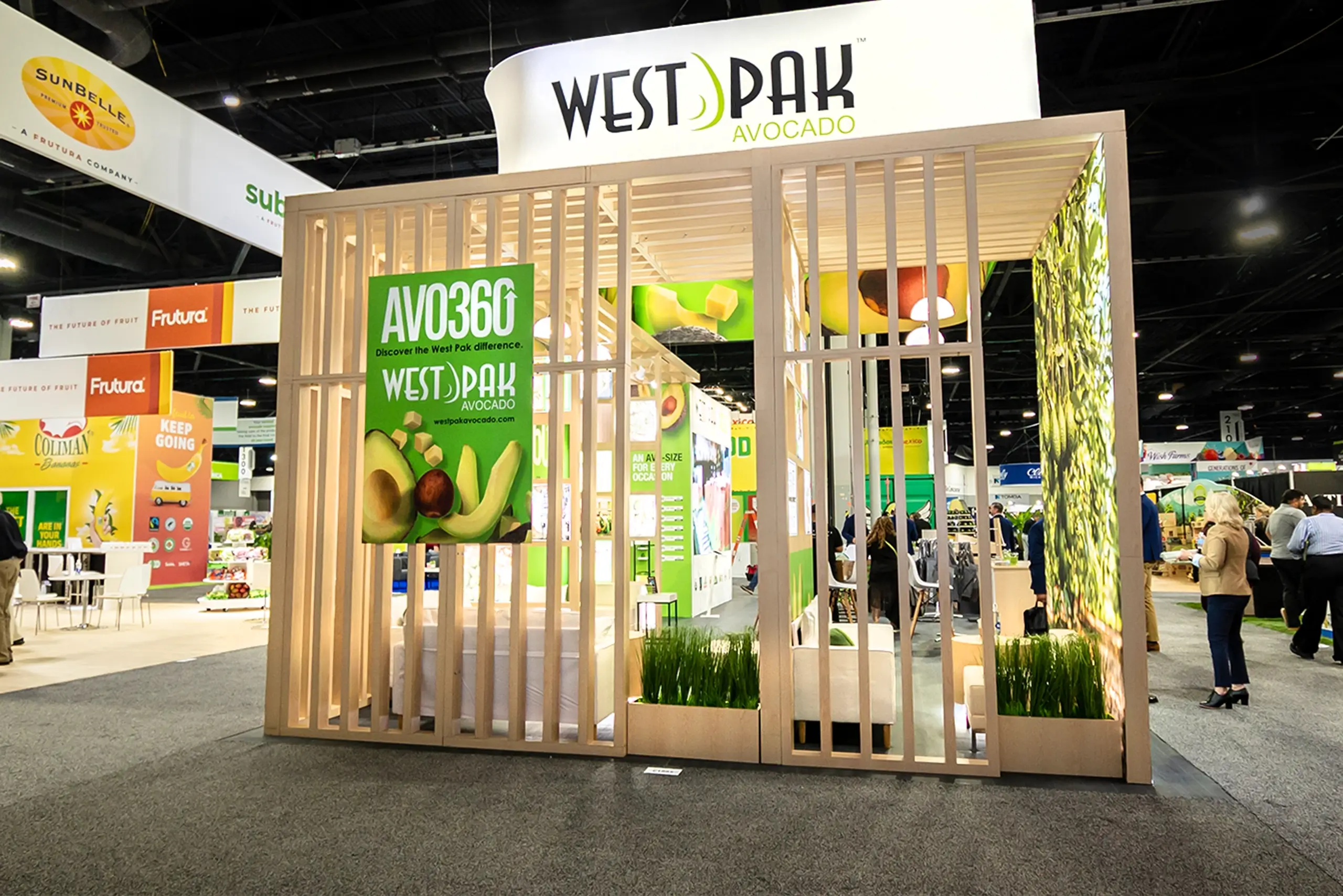 WEST PAK AVOCADO 20x40 Trade Show Exhibit Rental at The Global Produce & Floral Show