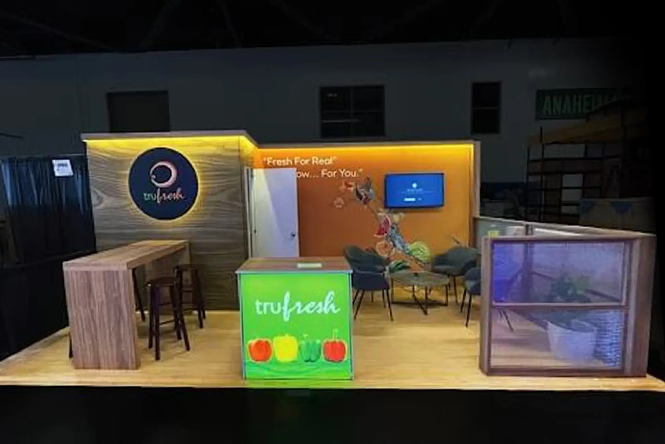 trufresh 10x20 Trade Show display at The Global Produce & Floral Show