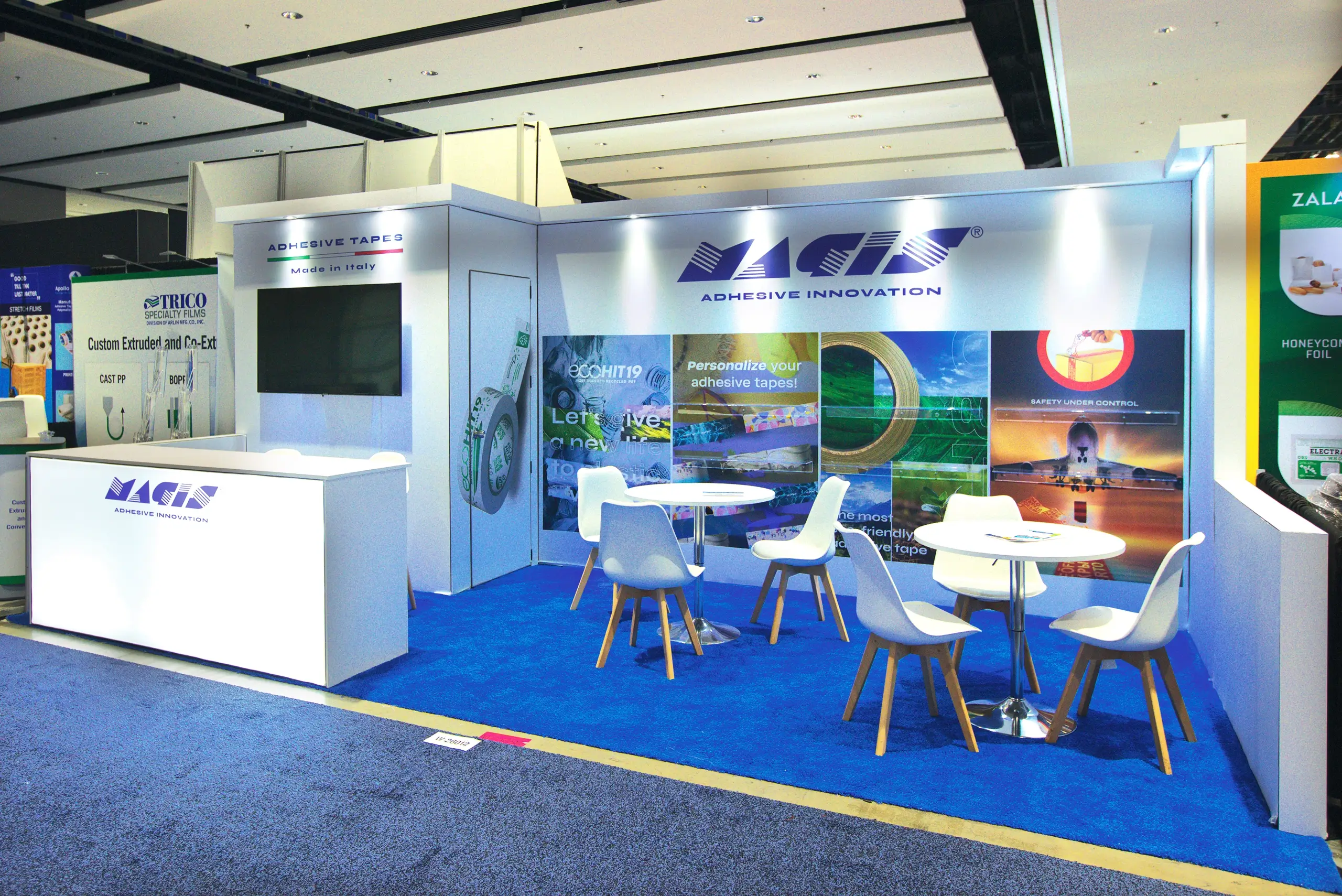 MAGIS 10x20 Trade Show display at Pack Expo International