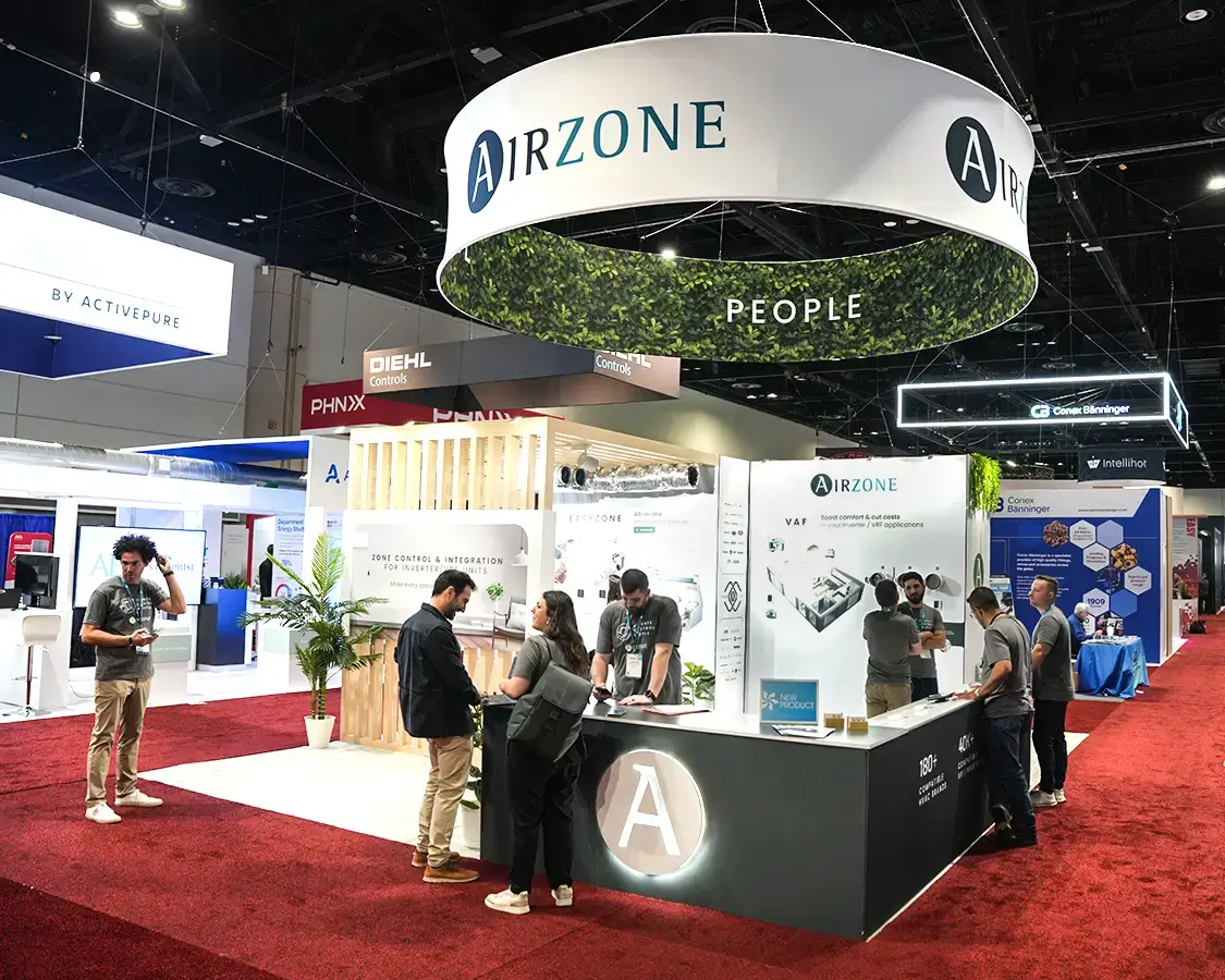 20x20 Trade Show Booth AT AHR Show 2025