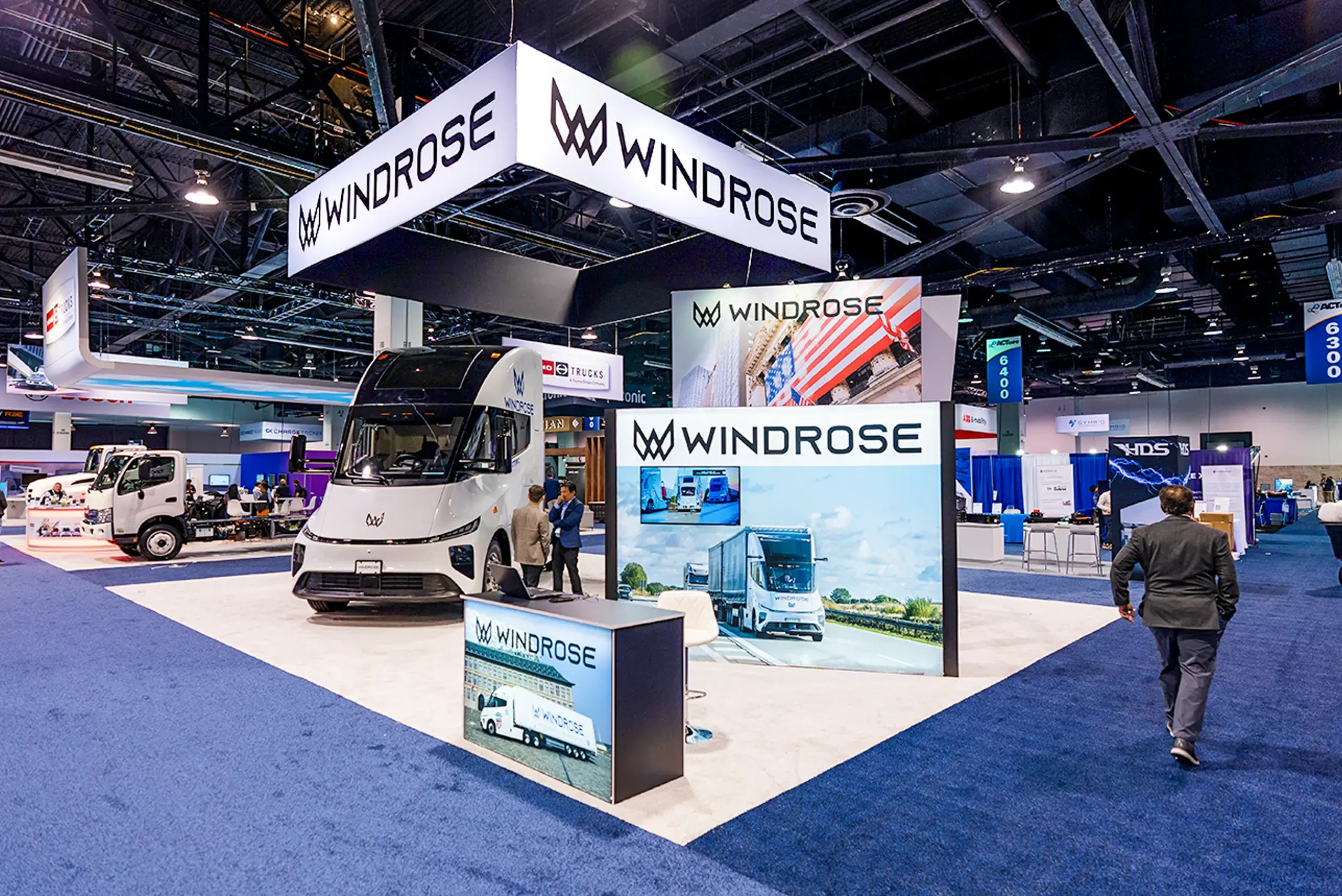 Windrose 30x40 booth rental at ACT Expo