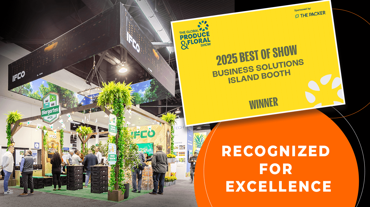 Where the Grass Was Greener — IFCO Systems Wins Best Island Booth at GFPS 2025