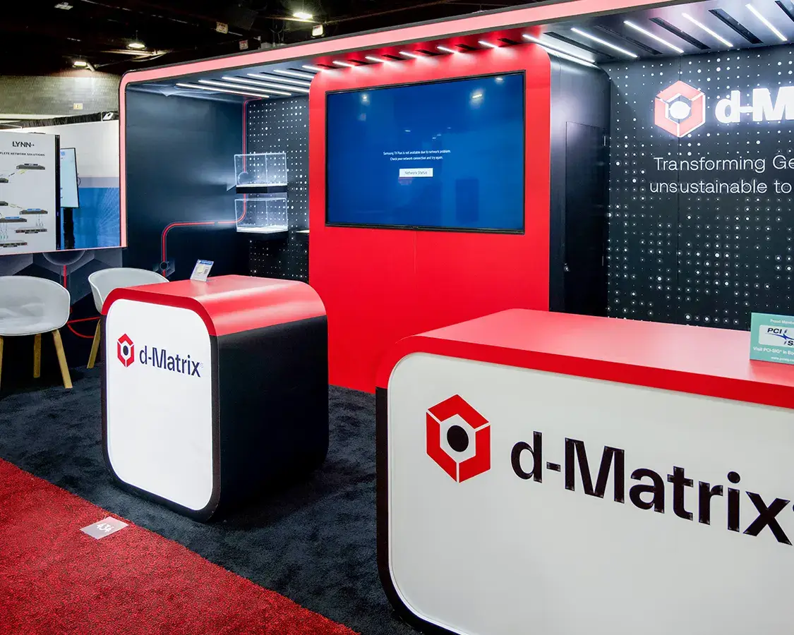 A Trade Show Exhibit with the Right Spark
