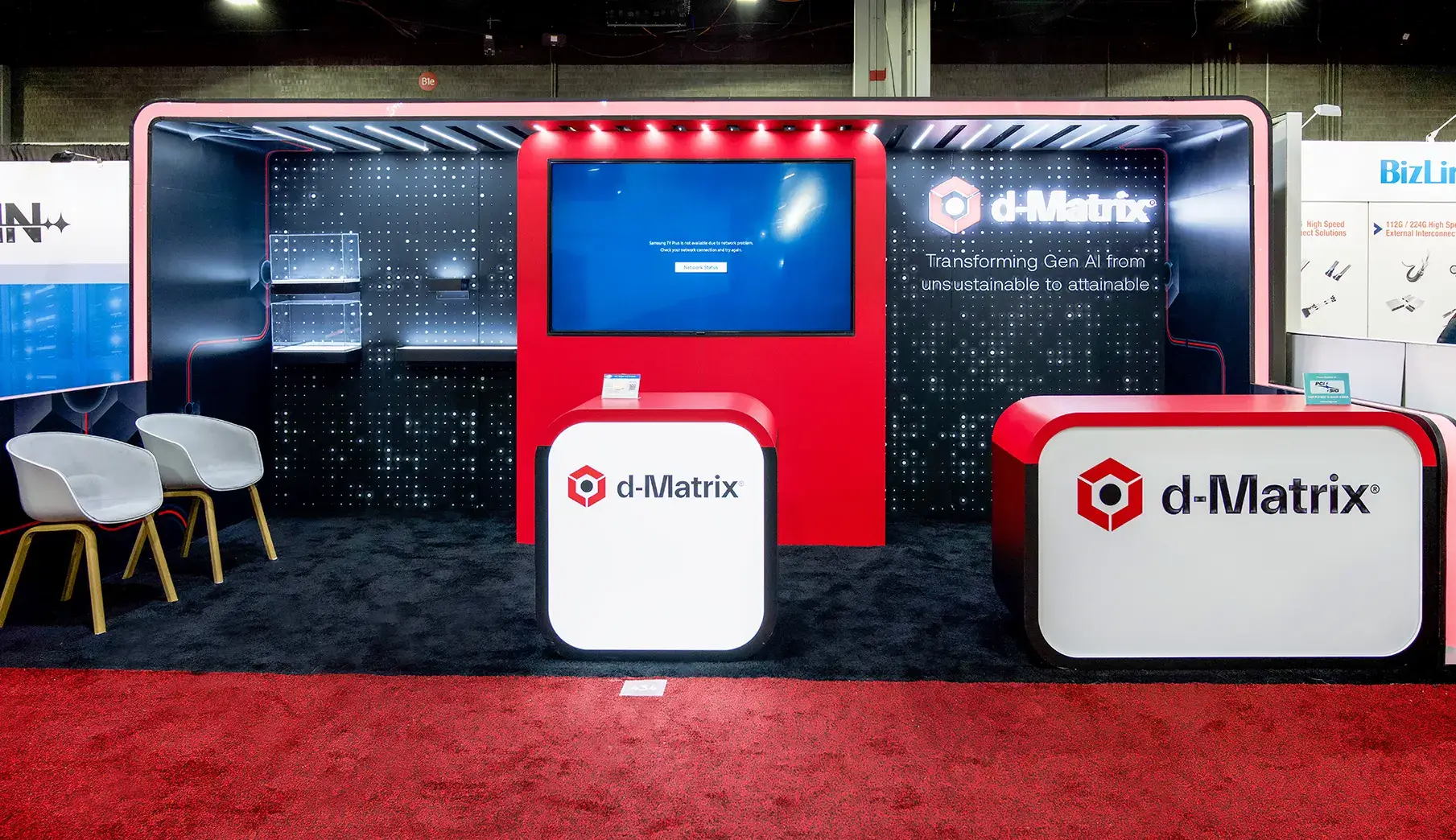 A Trade Show Exhibit with the Right Spark
