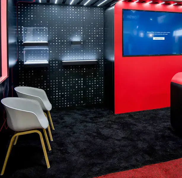 A Trade Show Exhibit with the Right Spark