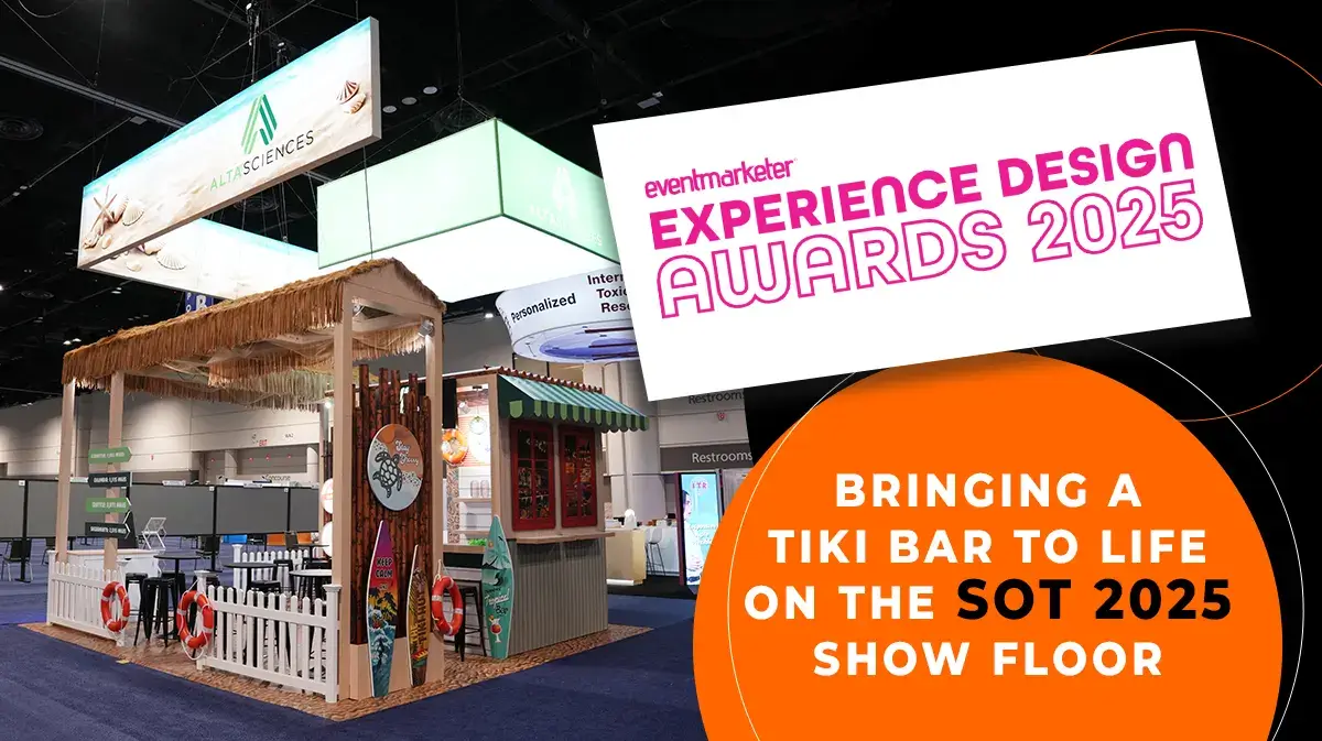 Altasciences at SOT 2025: A Tiki Bar Booth Rental Wins Bronze