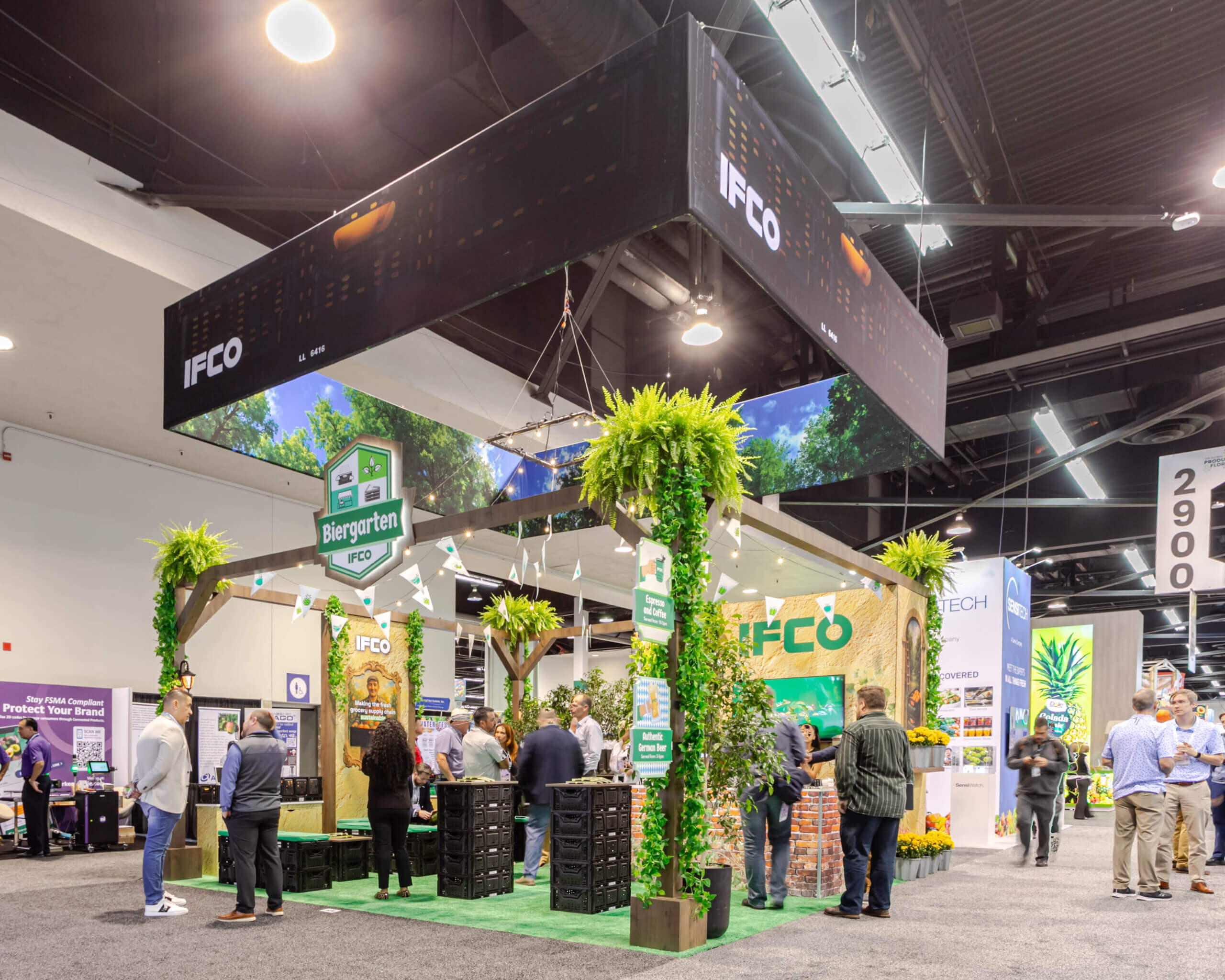 20x20 Trade Show Booth, Well-Done!