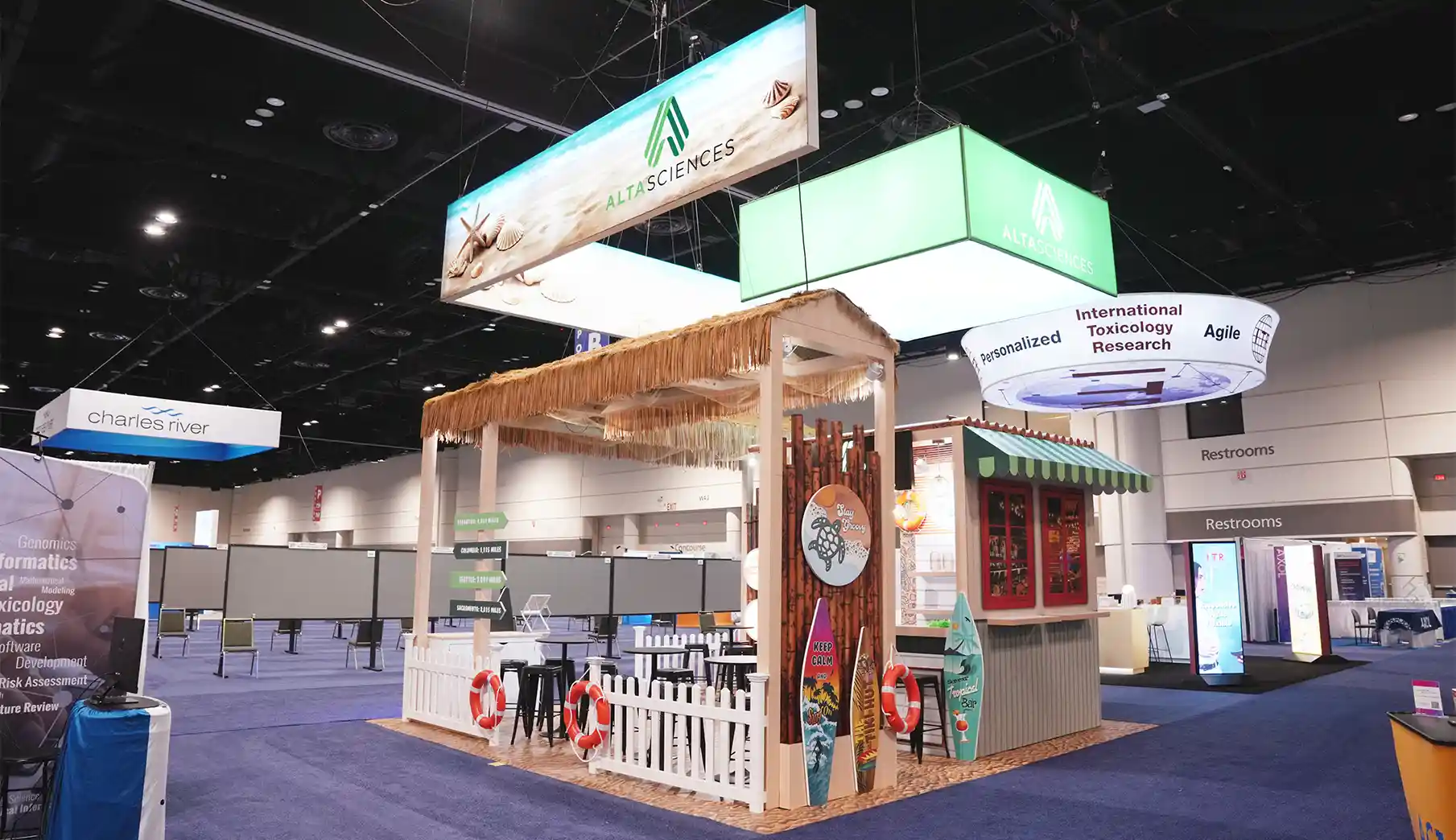 20x20 Altasciences Booth Rental!
