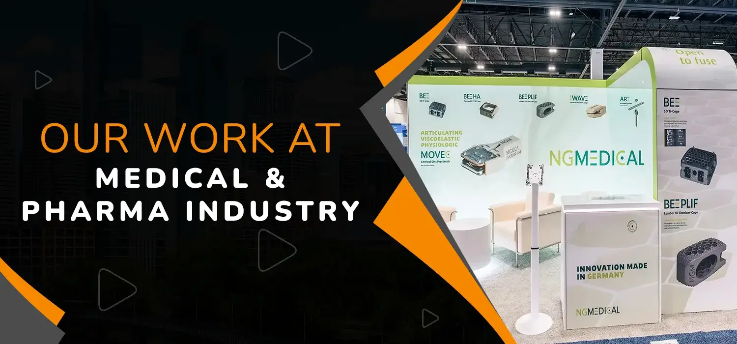 Our Work for Medical & Pharma Industry