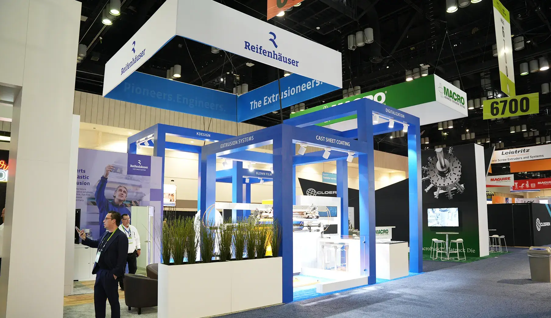 30x80 Reifenhauser Trade Show Booth Rental!